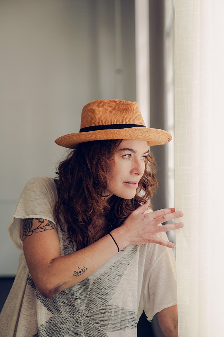 The actress Lena Headey for The Observer 