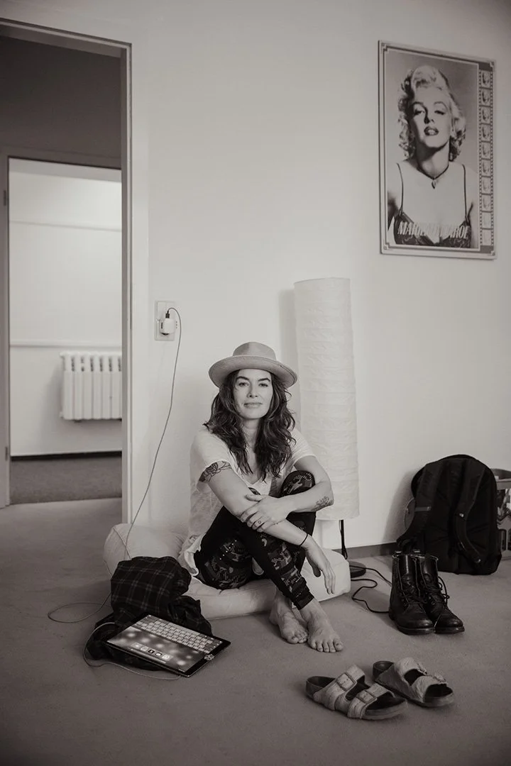 The actress Lena Headey for The Observer 