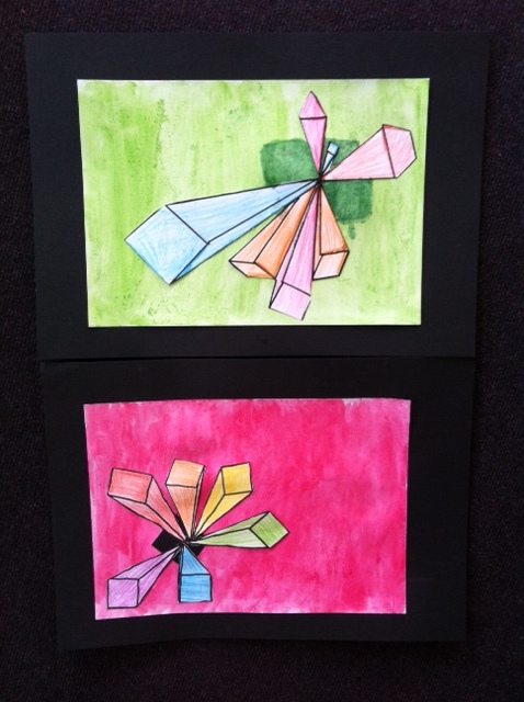 6 Point Perspective Art