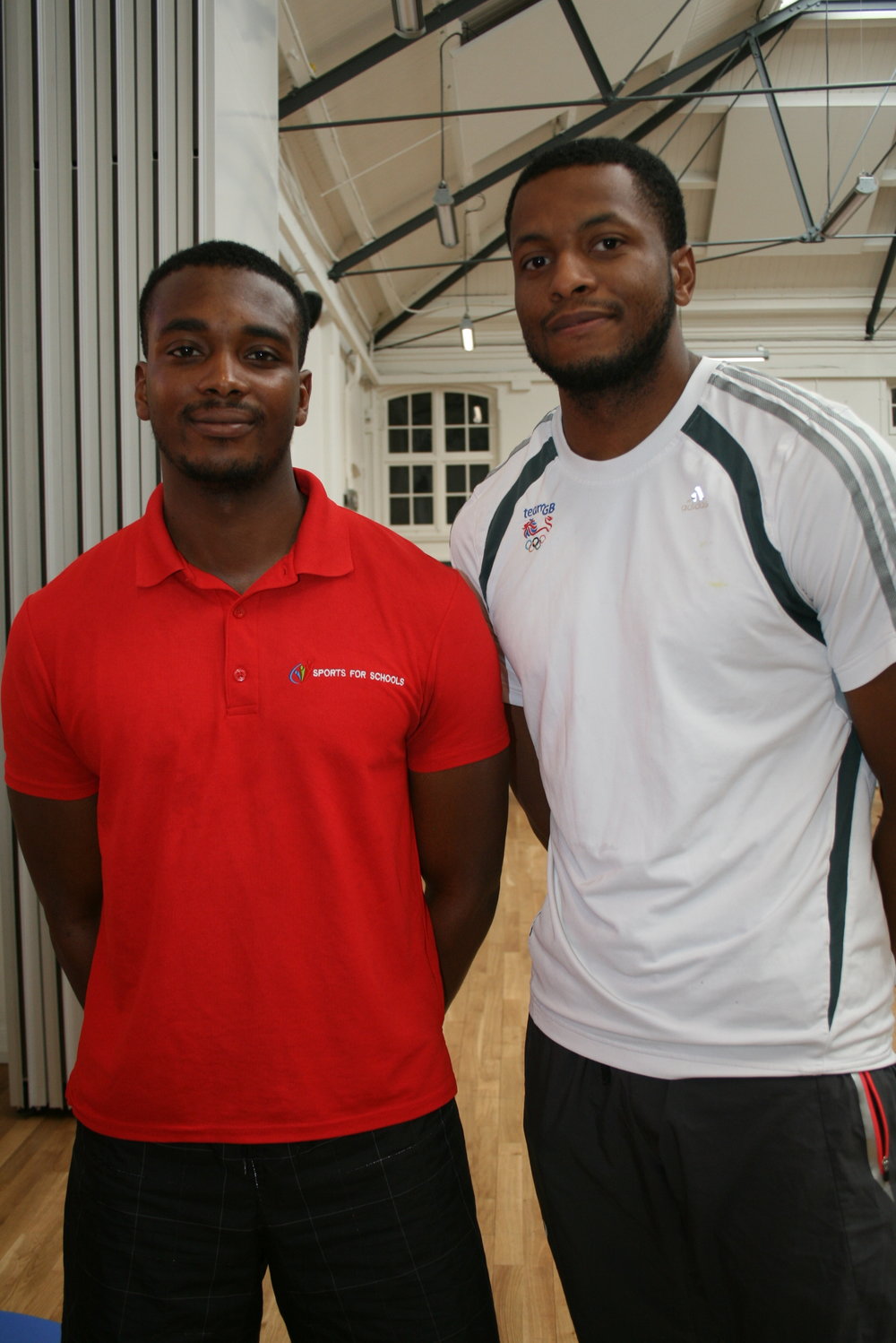 Nathan Fox and Omar the Sportivater visiting Earlsmead