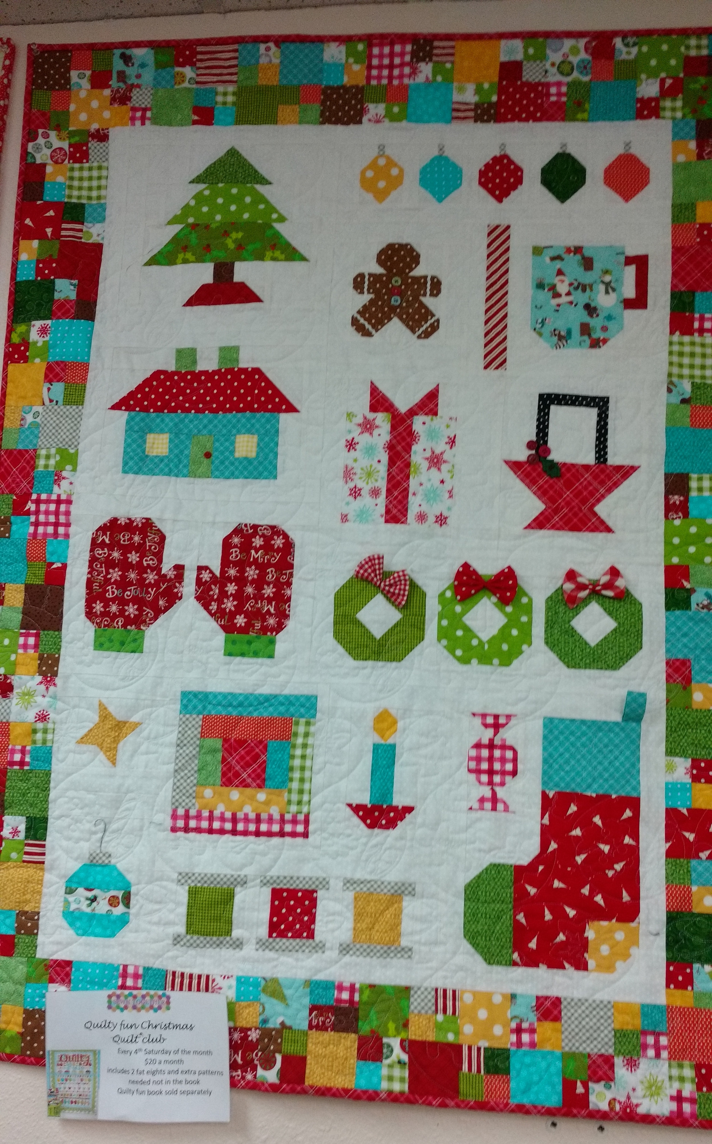 Quilty Fun Christmas Quilt club