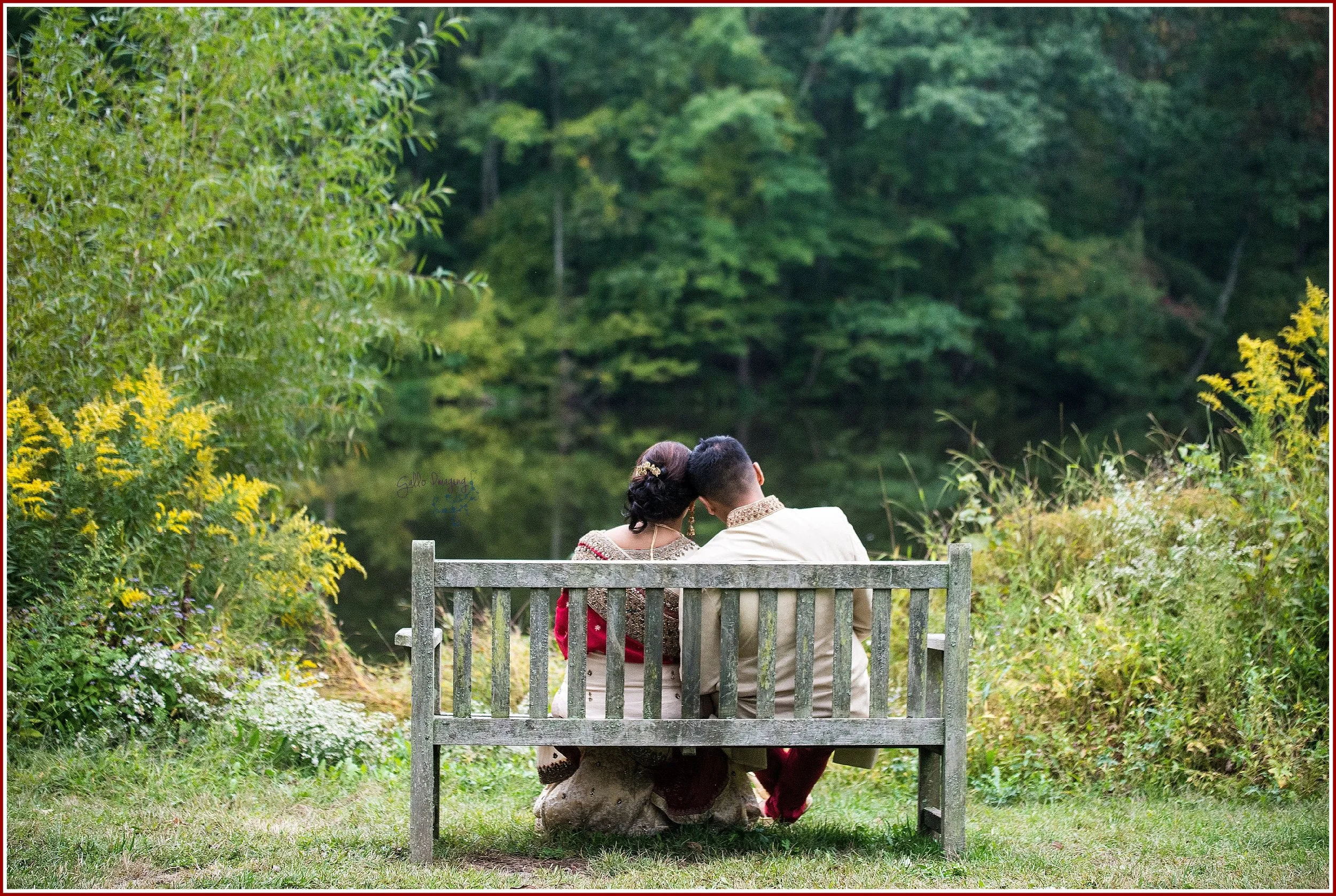 I loved this daytime wedding! 