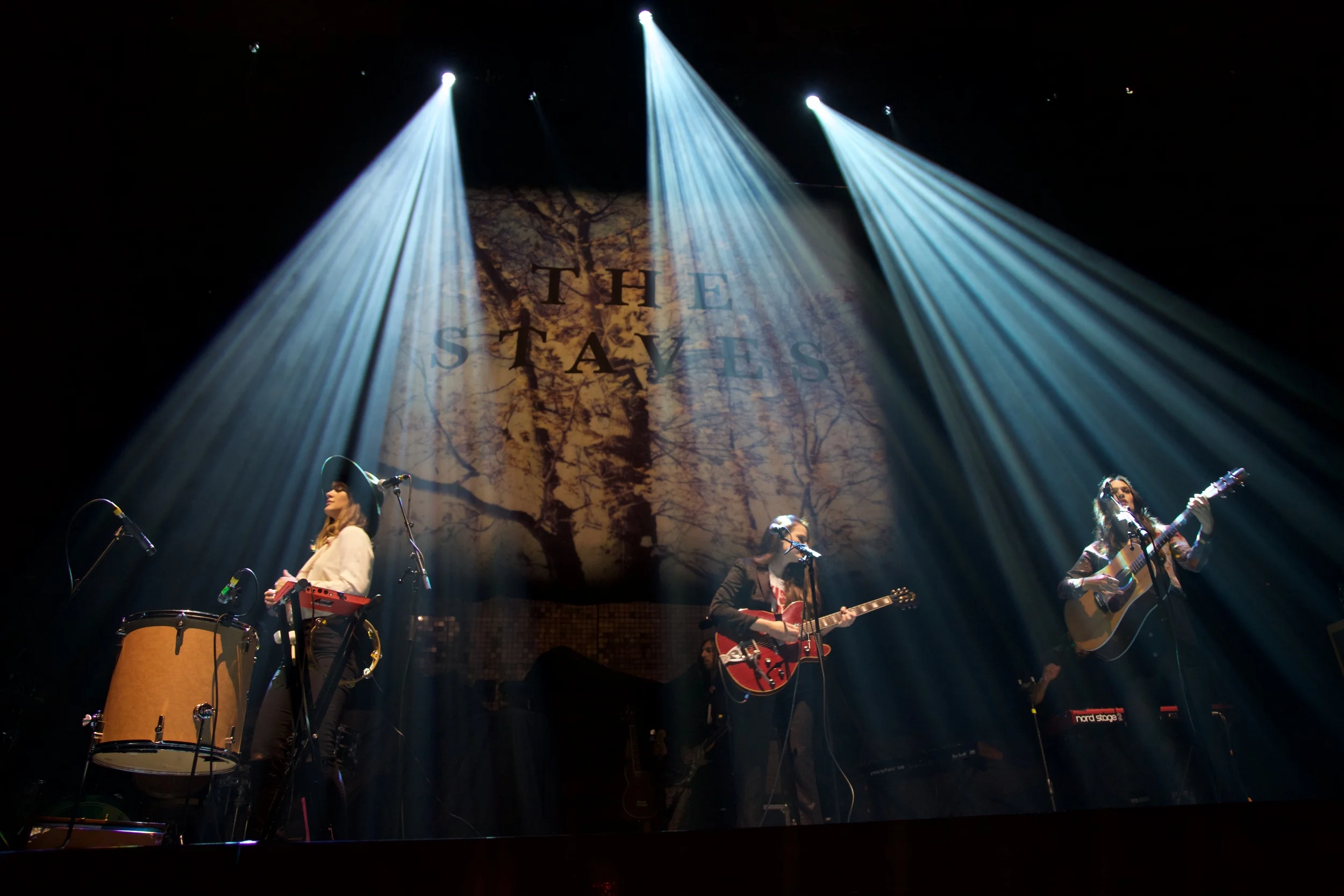 The Staves photo by Sarah Lillywhite © Marc Aitken 2015
