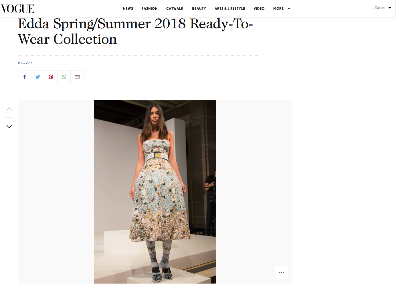 Copy of EDDA Spring Summer 2018 Vogue