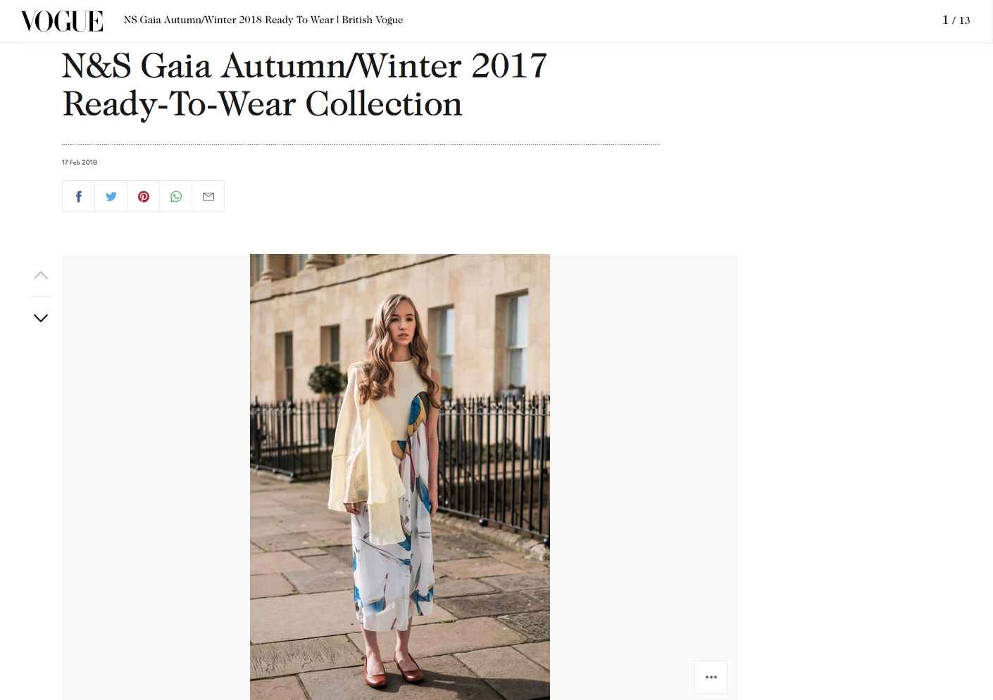 Copy of N&amp;S Gaia Autumn Winter 2017 Vogue