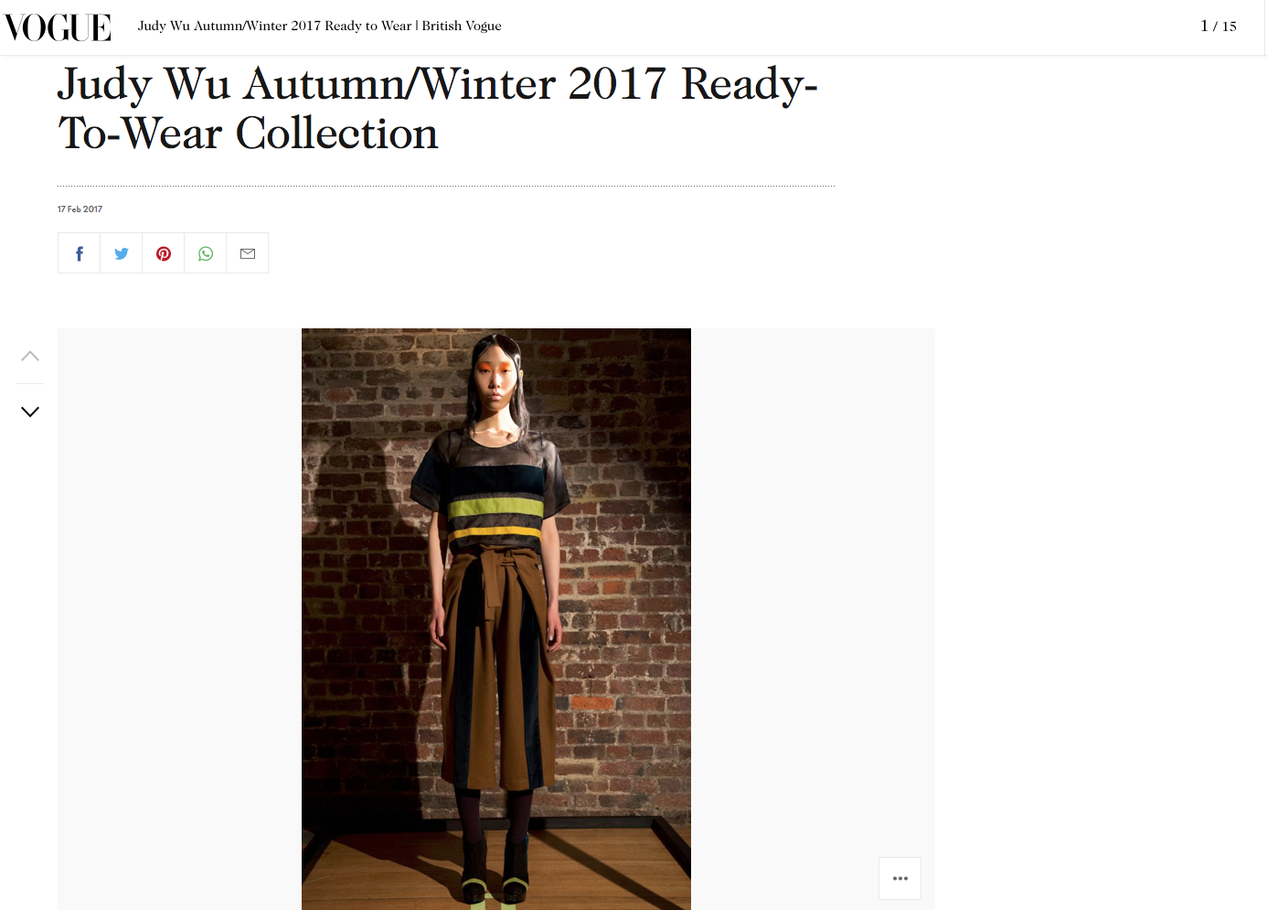 Copy of Judy Wu Autumn Winter 2017 Vogue