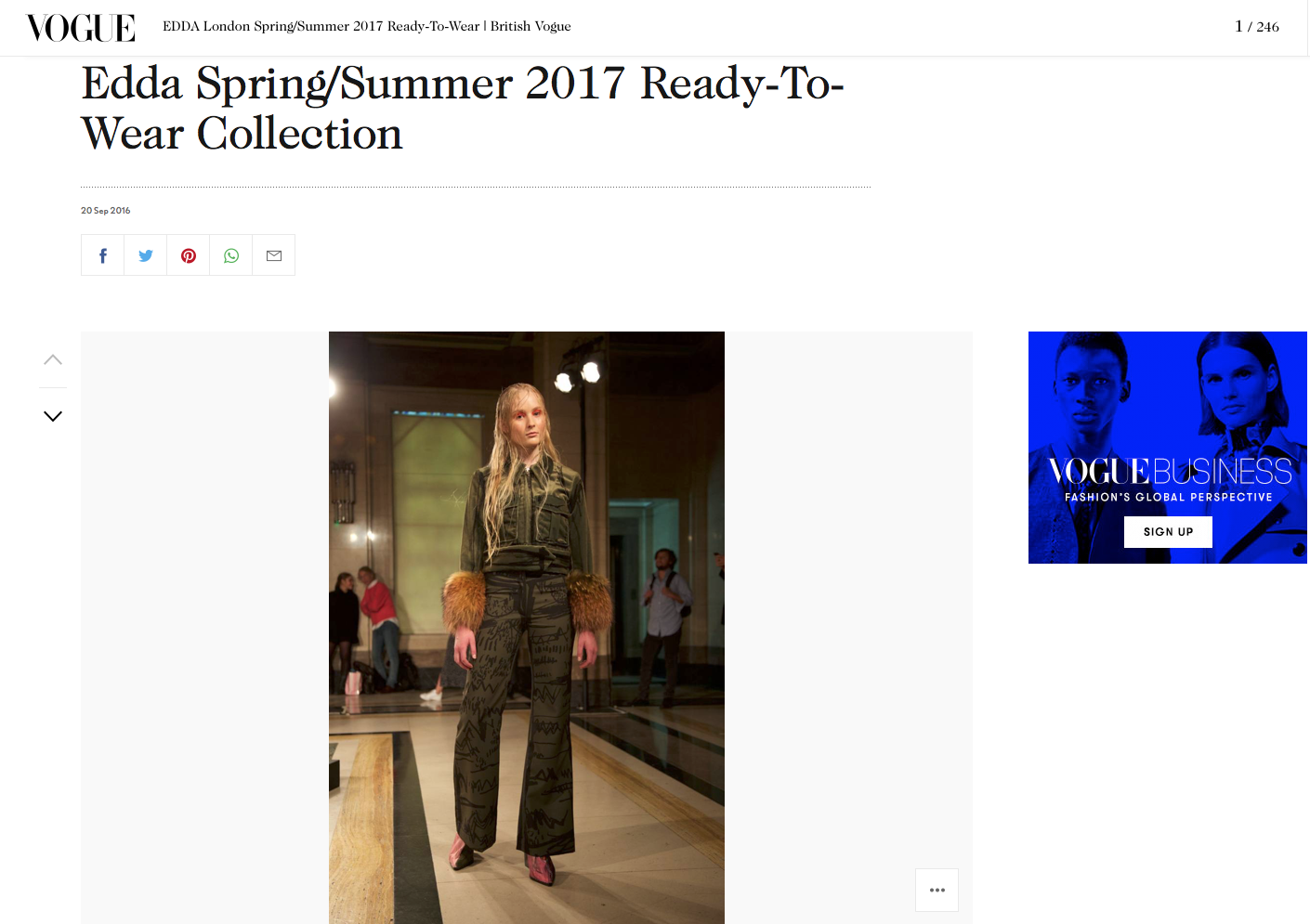 Copy of EDDA Spring Summer 2017 Vogue