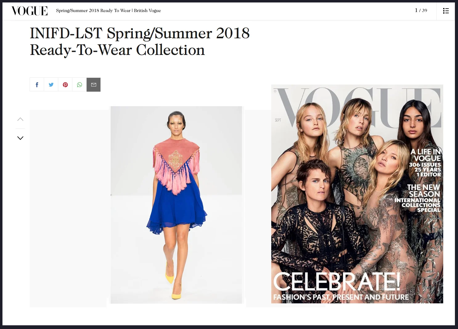 INIFD- LST Spring Summer 2018 Vogue