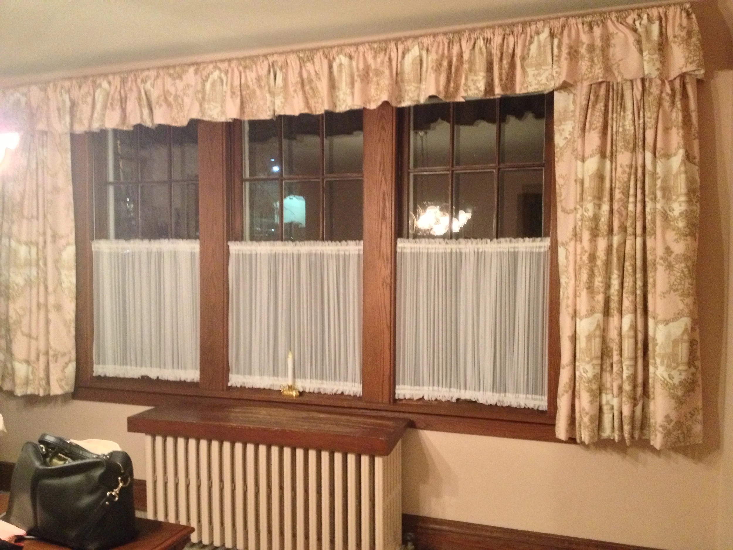 Interior Design - Custom Curtains - Pennsylvannia home circa 1935