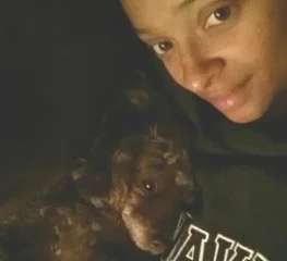 People and Their Pets: Ms Gomes and Hersey