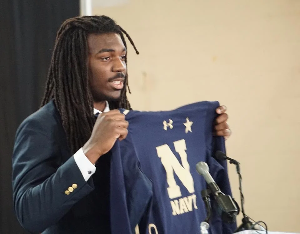 Vaughn Taylor commits to Naval Academy!