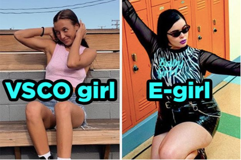 Choose A Side E Girls Vs Vsco Girls Code Fnn