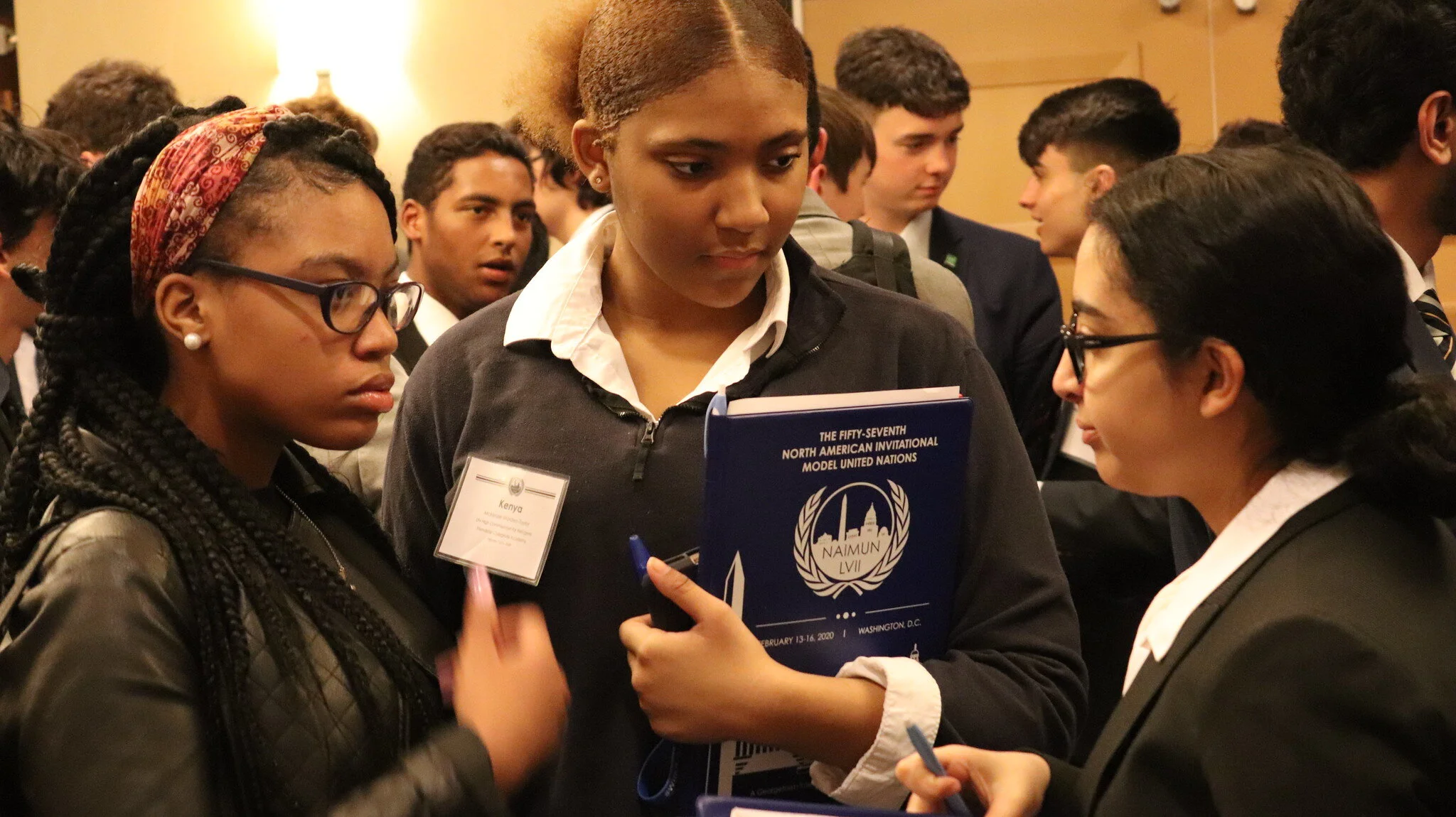 SCHOLARS REPRESENT FCA AT MODEL UN CONFERENCE