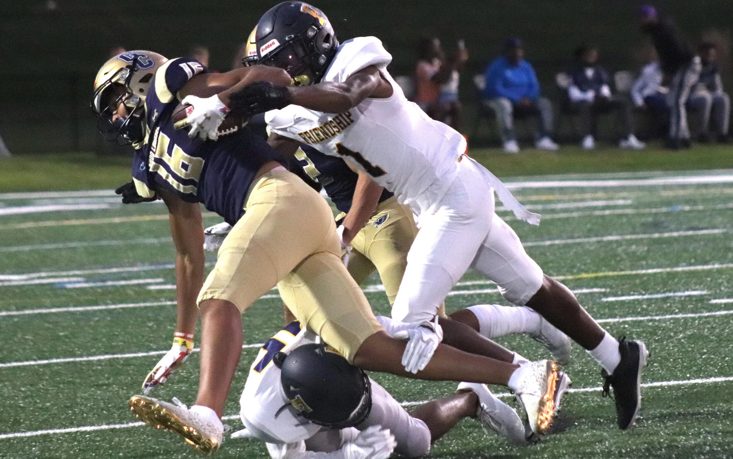 Knights Fall to Eagles 45-0