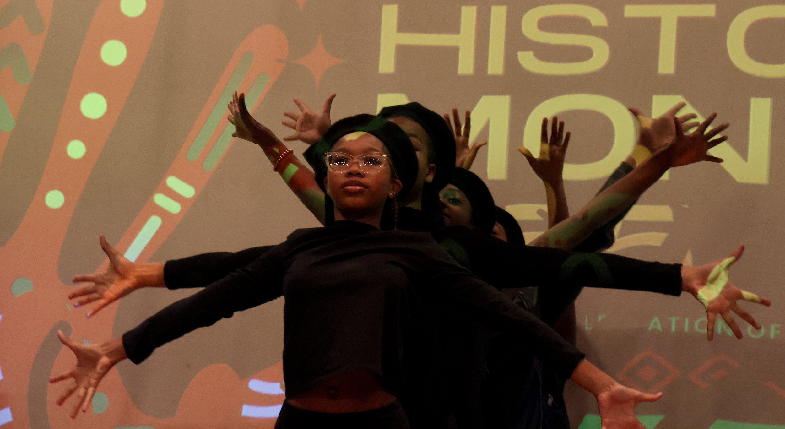  March 2023.&nbsp;Black History Month Production from the&nbsp;Friendship Arts Program. Photo by Tanai Green 