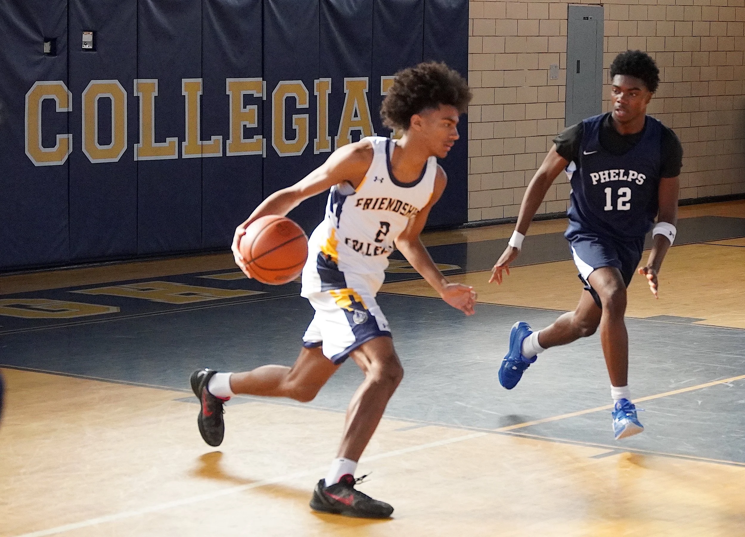 FCA Boys Varsity Basketball Crushes Phelps ACE