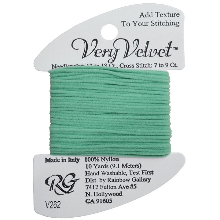 VELVET-V222 GREEN — SMSTITCHES