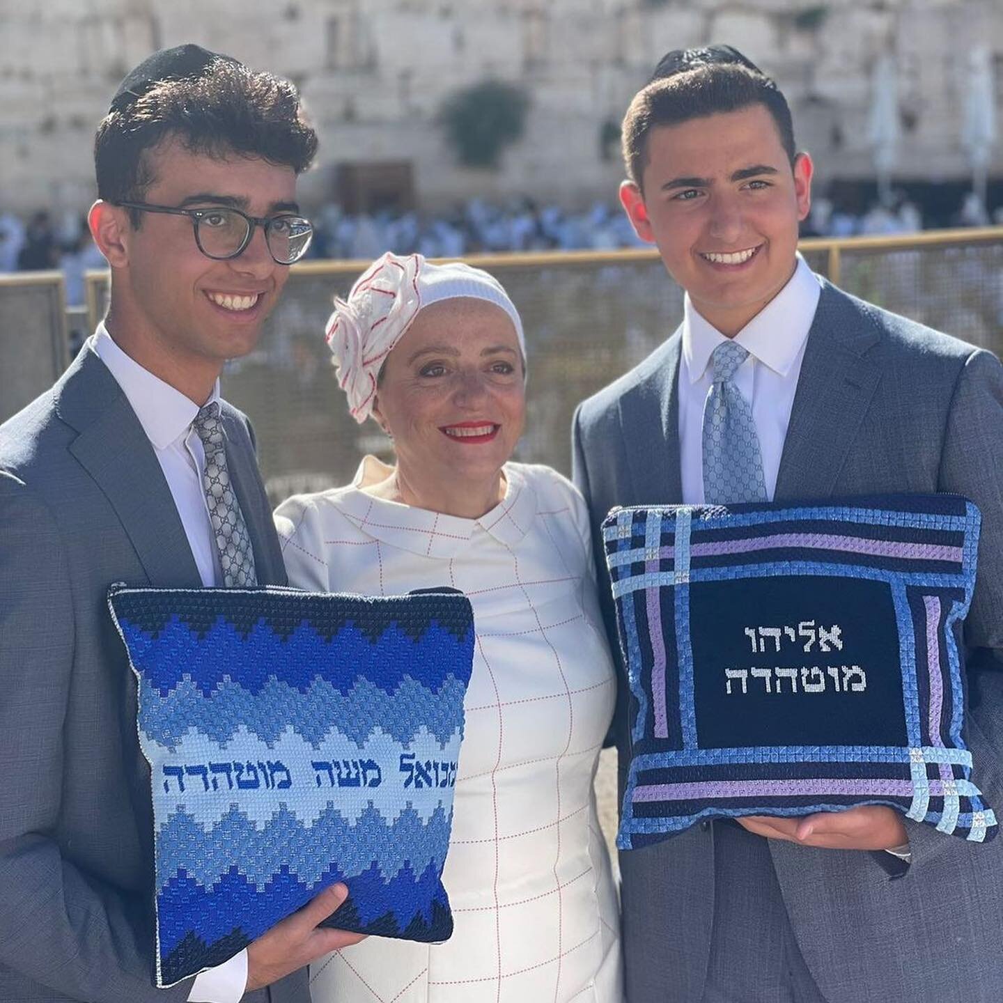 Mabrook to the Mottahedeh family and best grandma for sewing these Korachas! Congratulations!! ✡️🇮🇱