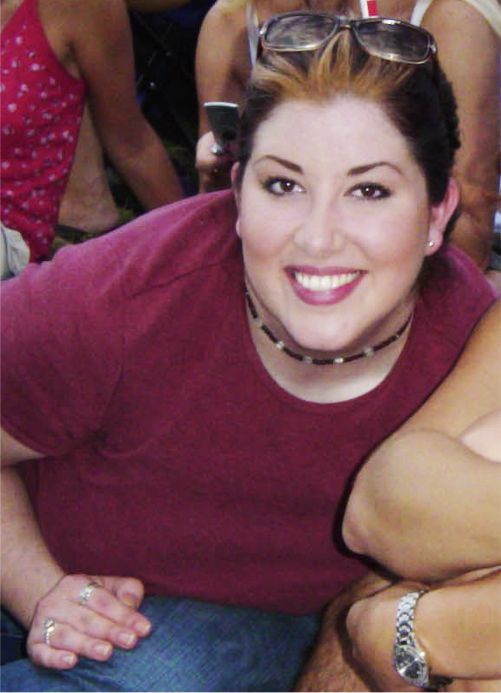 Laura at the first-ever ACL fest in Austin, 2002.