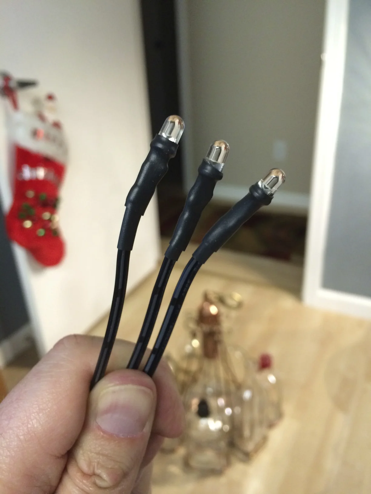 Bright White 5mm LEDs in Each Bottle