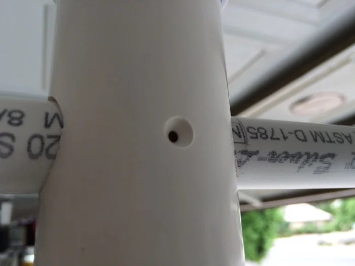 Small countersink bit makes easy work of recessing screw head into stem