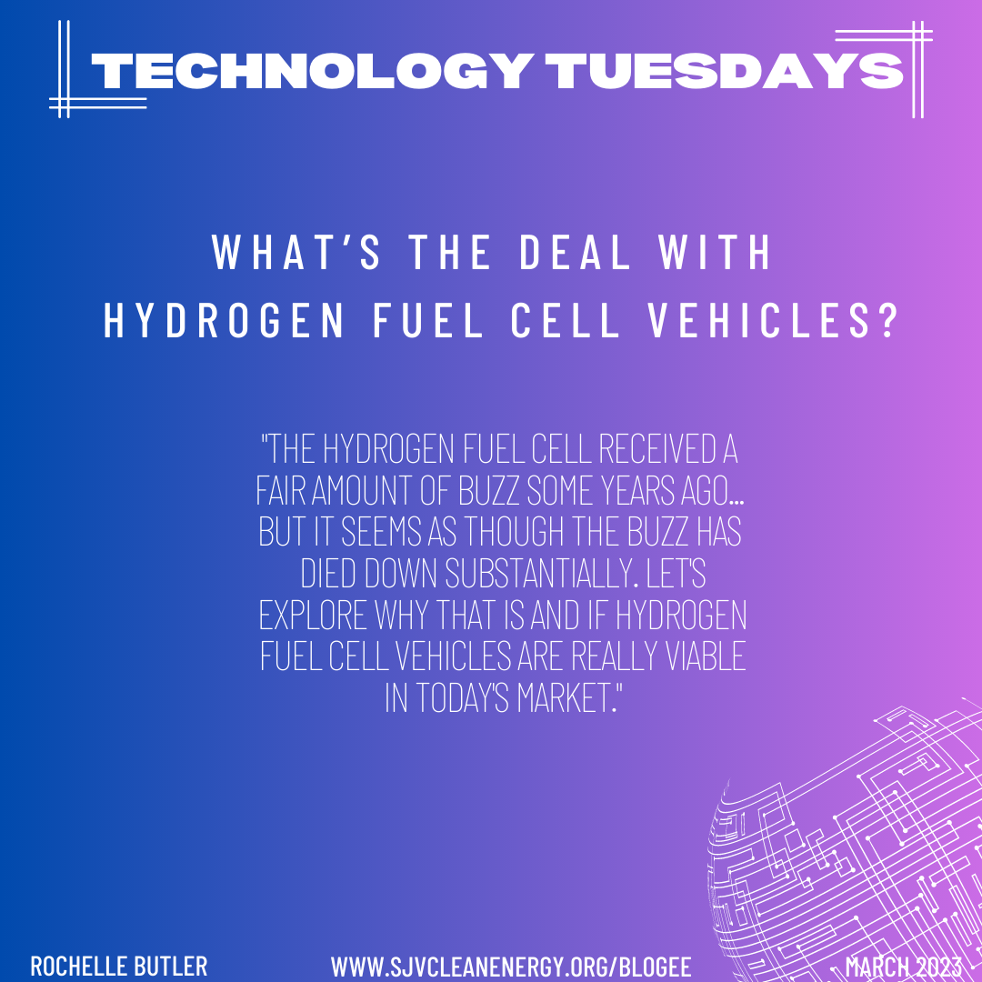 Technology Tuesdays: What’s the Deal with Hydrogen Fuel Cell Vehicles?