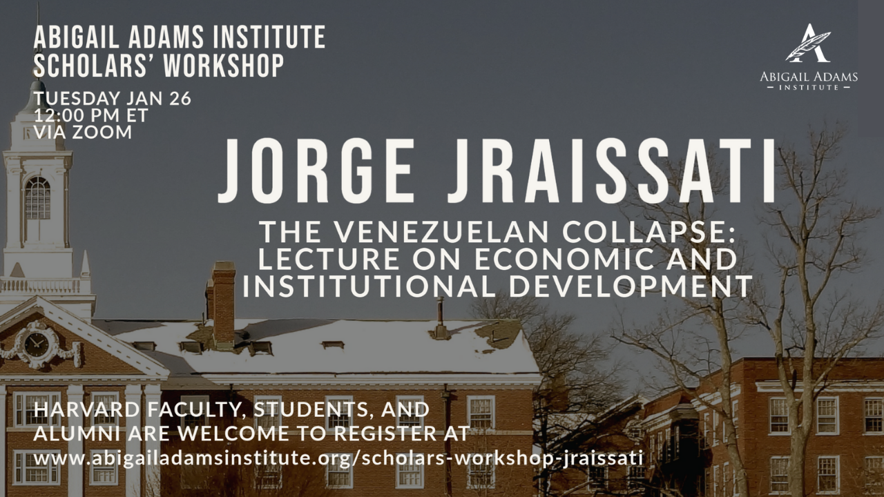 Scholars Workshop Online: Jorge Jraissati