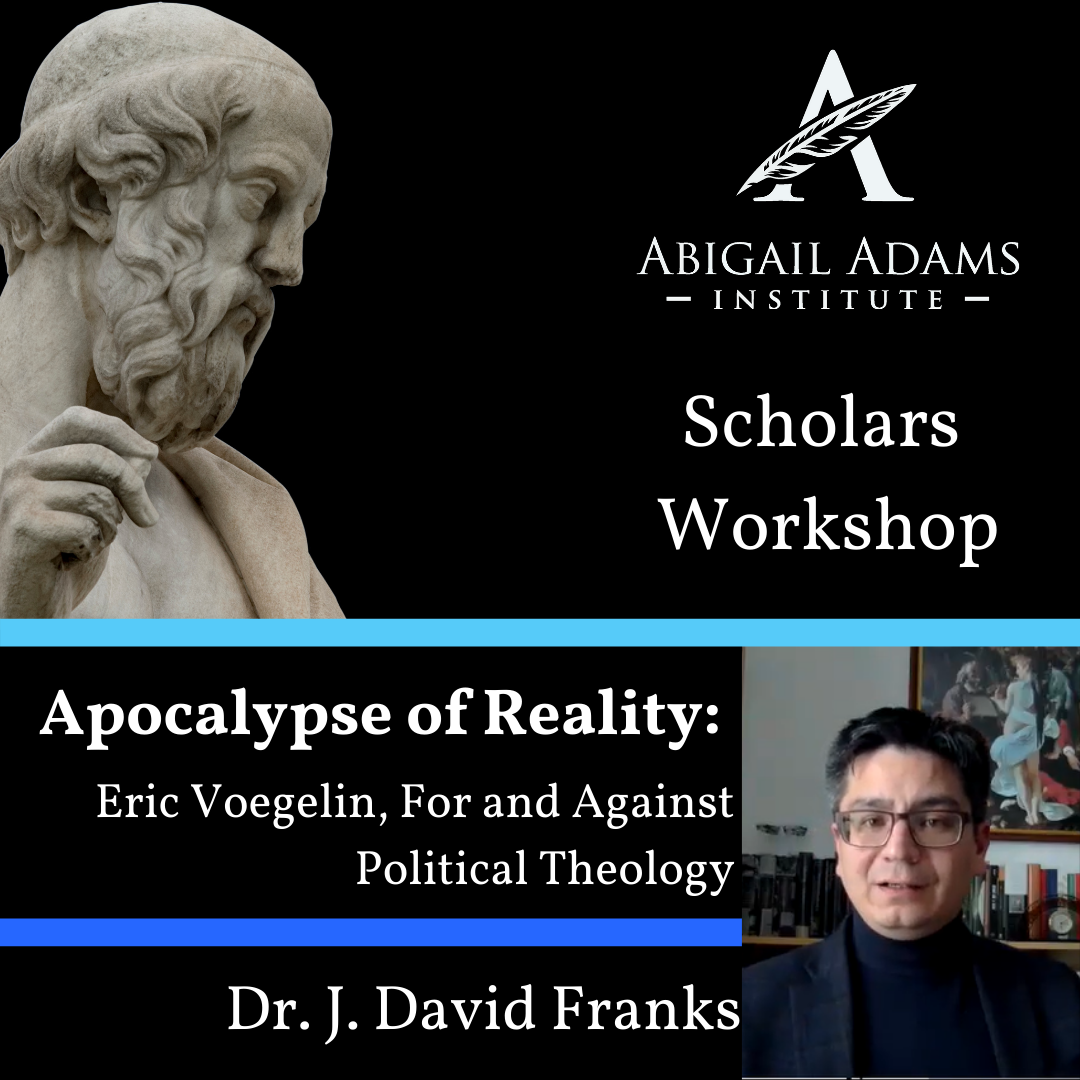 Scholars Workshop Online: Dr. J. David Franks