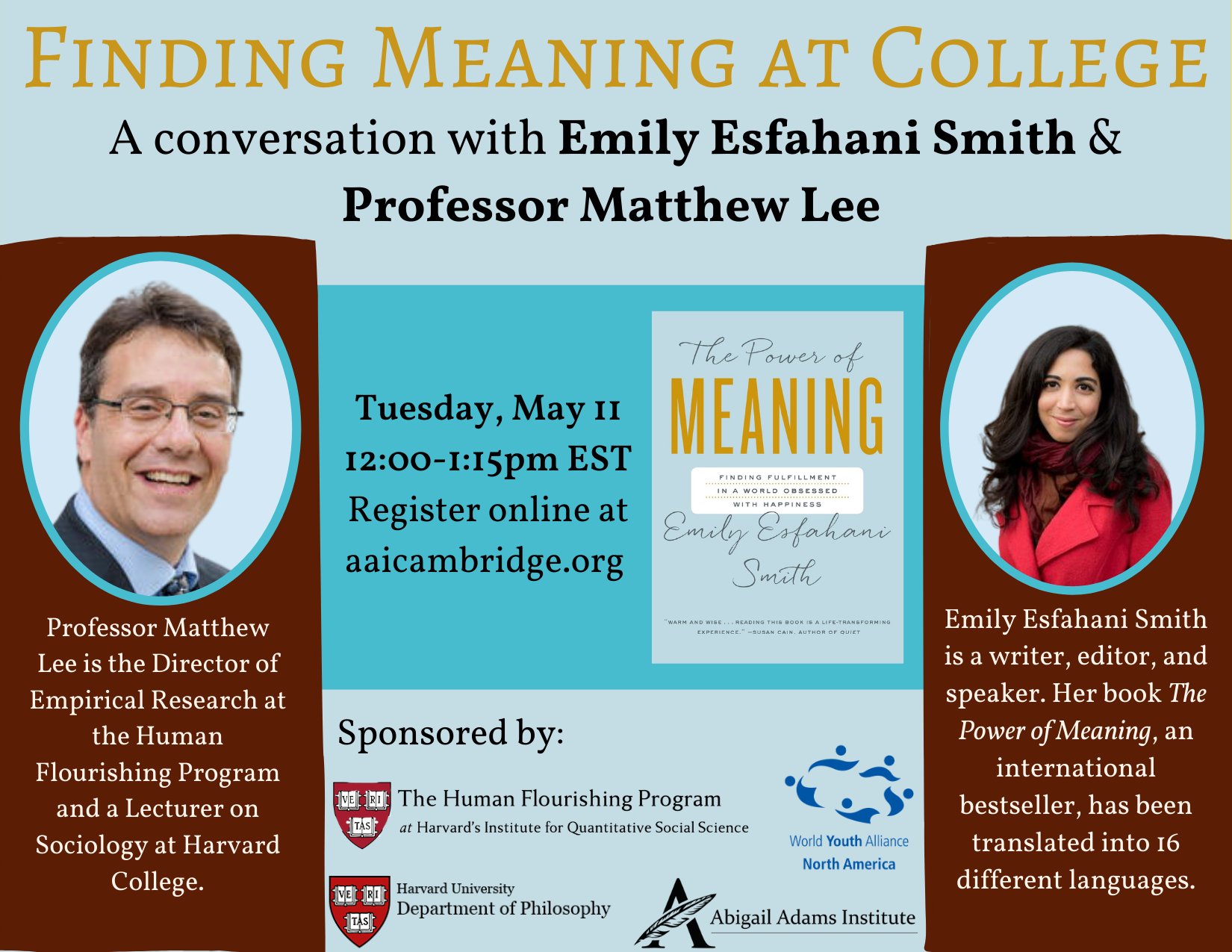 Finding Meaning at College