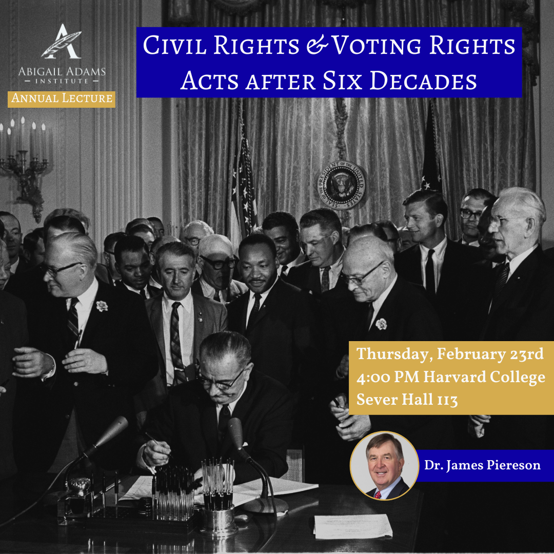 Civil Rights & Voting Rights Acts after Six Decades: Annual Lecture