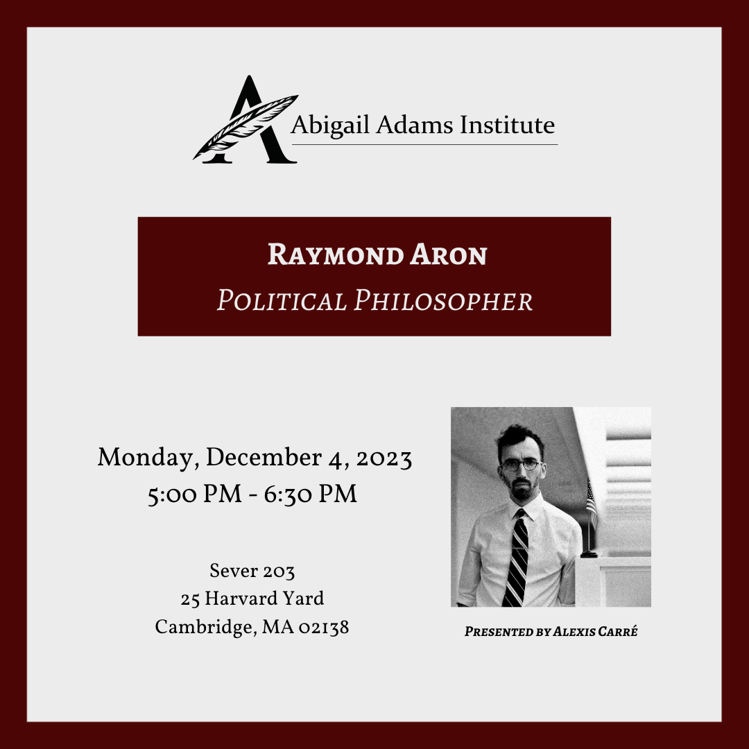 Raymond Aron, Political Philosopher