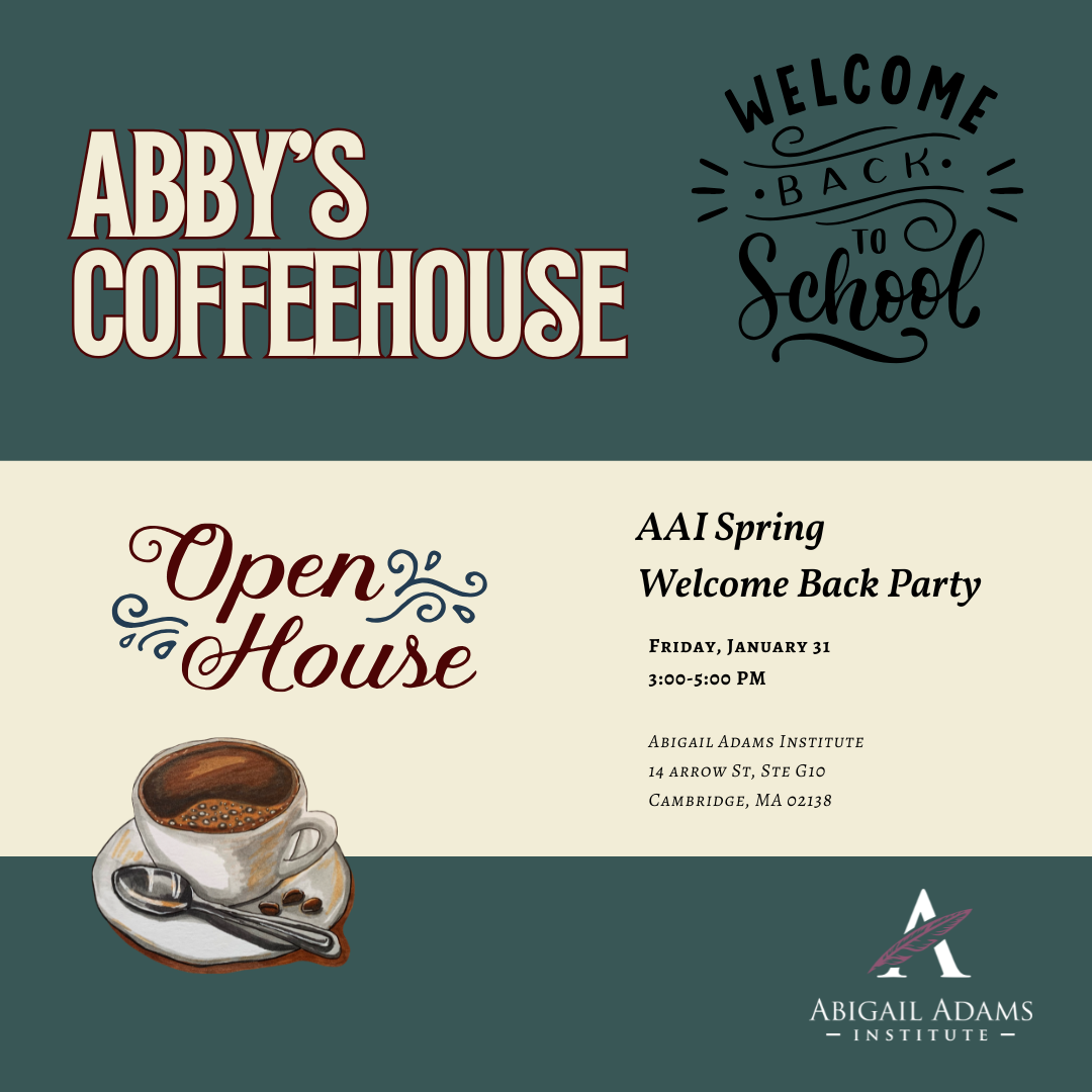 Abby's Coffeehouse: Welcome Back Party