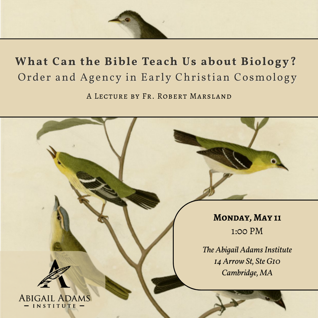 Maximus the Confessor and Theoretical Biology