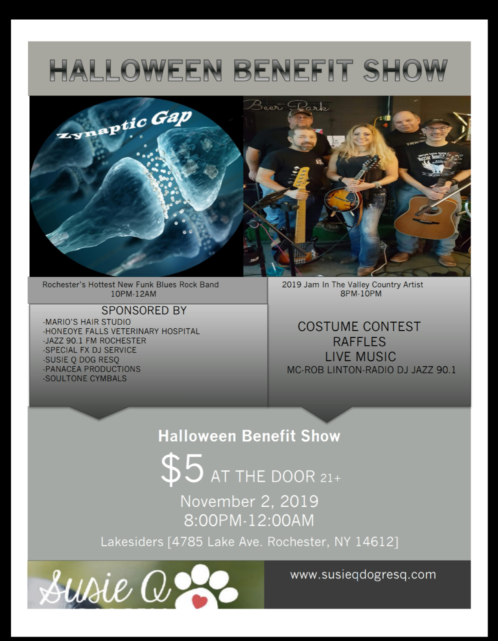 Halloween Benefit Show