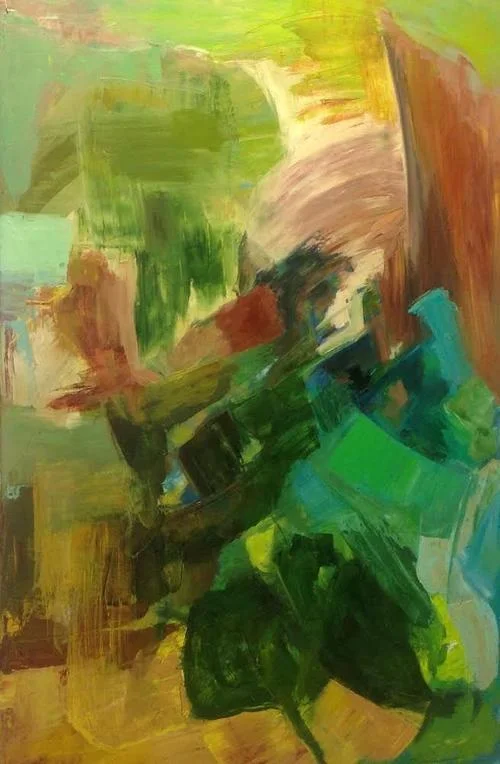 "In Flight" by Ola Aldous (52" x 31")