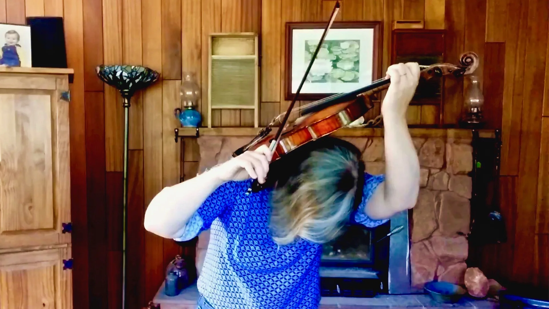 TEACHING: Trick Fiddle Routine