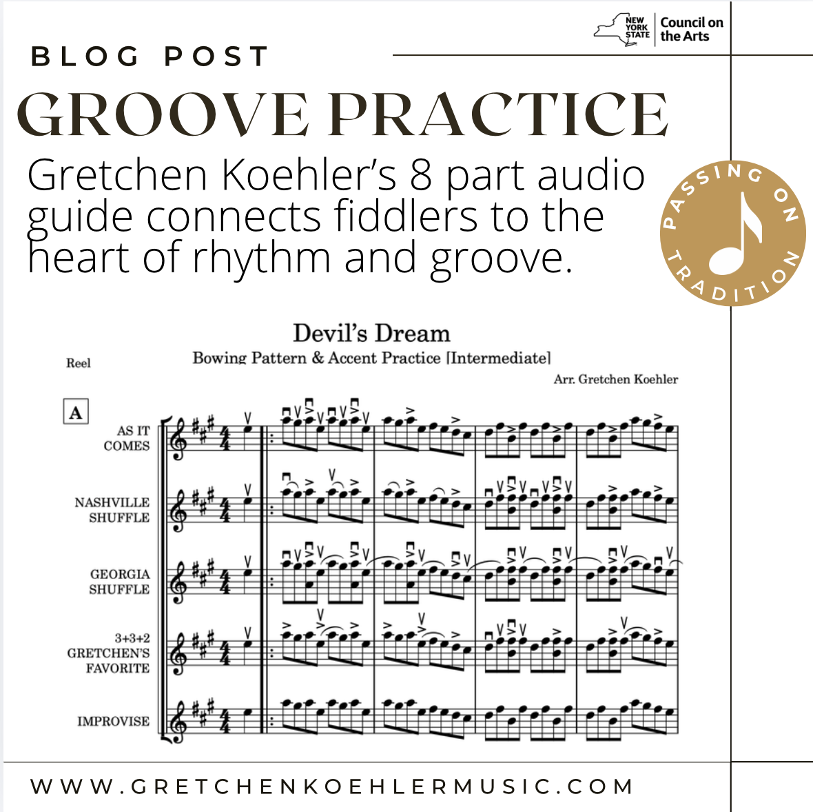 LESSON: Bowing Patterns [Reels/ Intermediate]