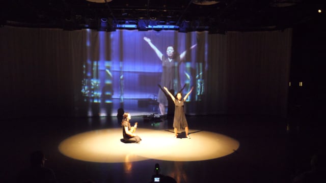Trading Shadows, Hunter College, Black Box Theatre, NYC (live video excerpt 2)