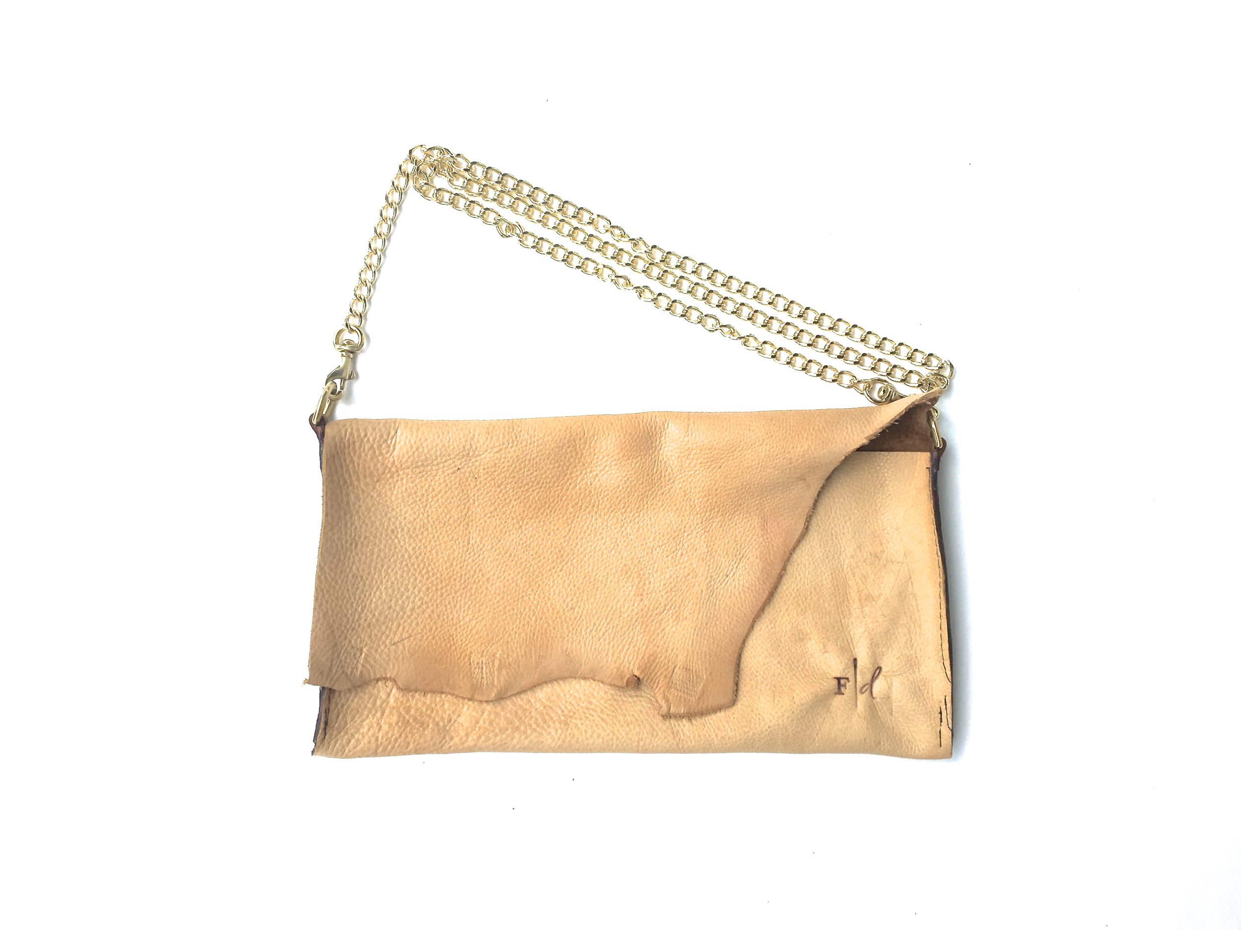 Tan w/Chocolate Gusset Cross Body