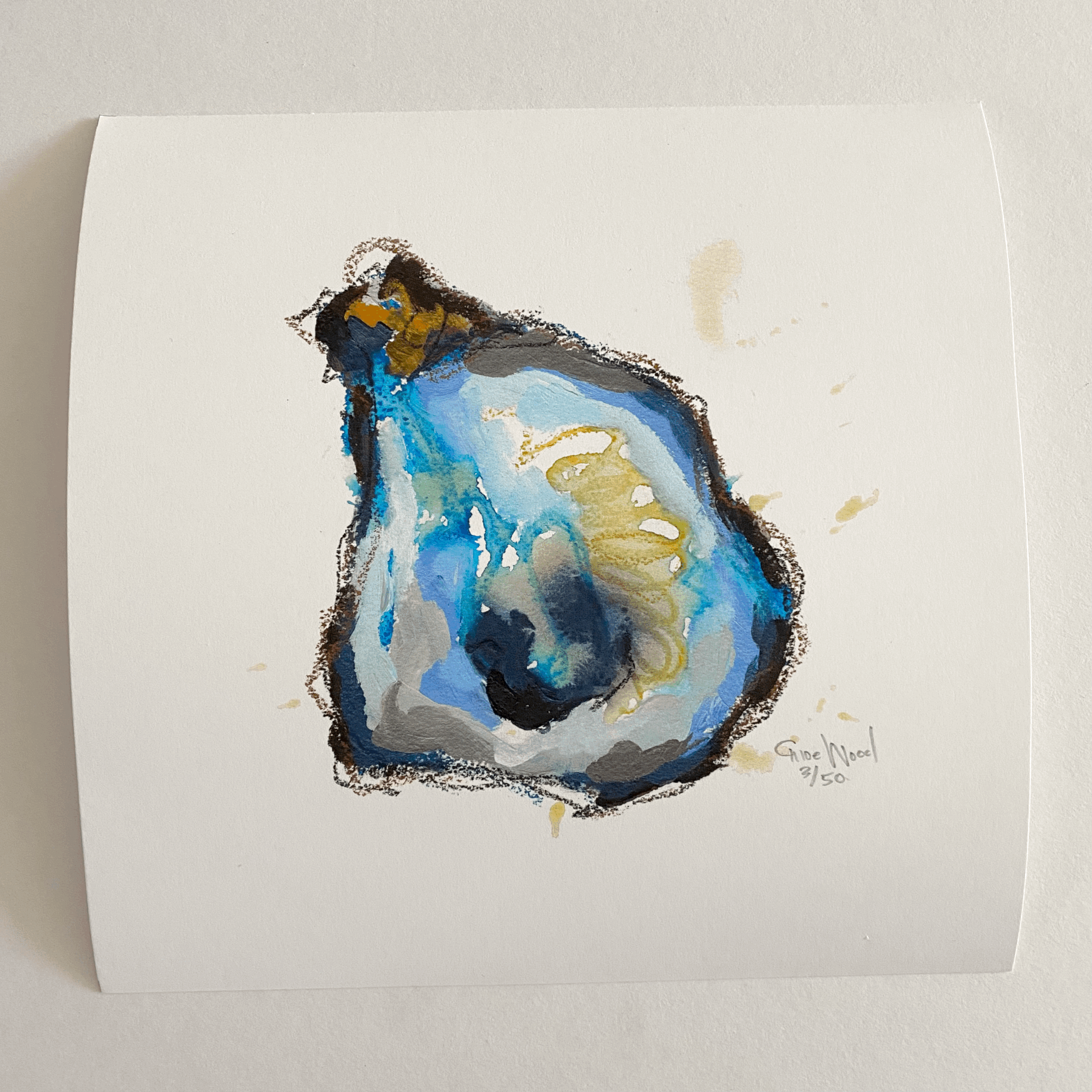 A Rickshaw Away V 5x5 Giclee Limited Edition Print