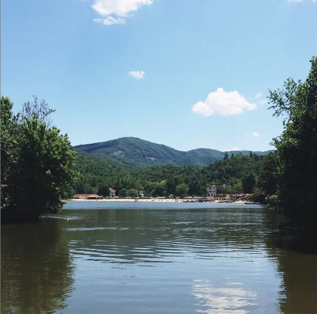 a day trip earlier this summer to Lake Lure