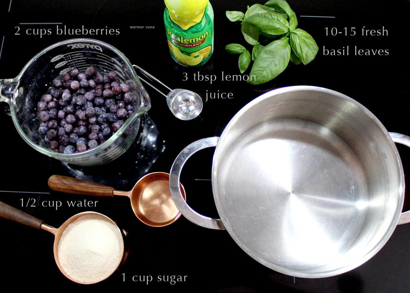 Simple Blueberry Basil Syrup Recipe — Tag & Tibby Design