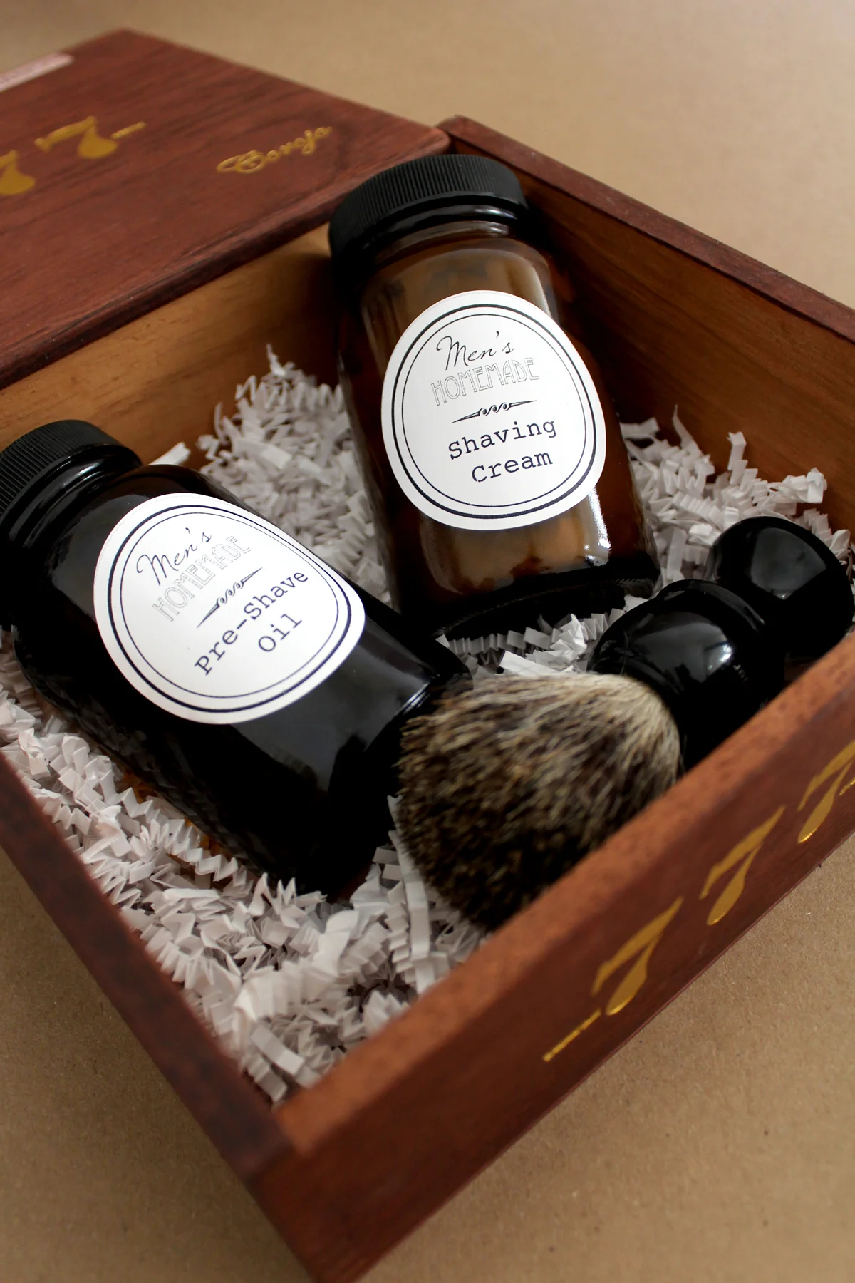 Homemade Shaving Cream Kit — Tag & Tibby Design