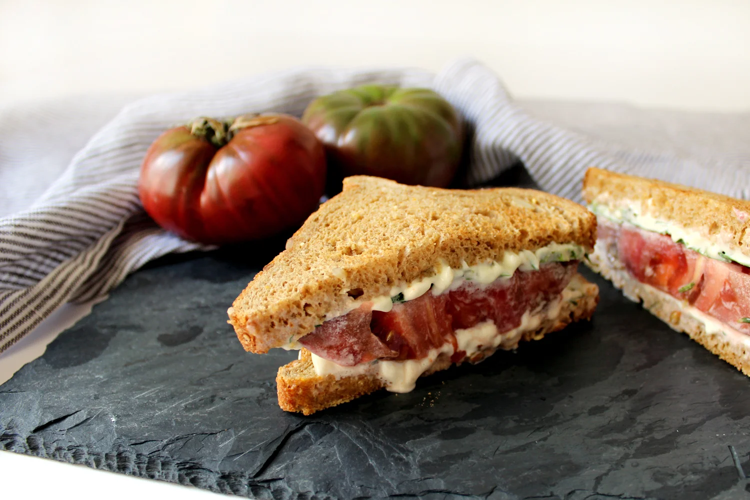 Spicy Tomato Sandwich — Tag & Tibby Design