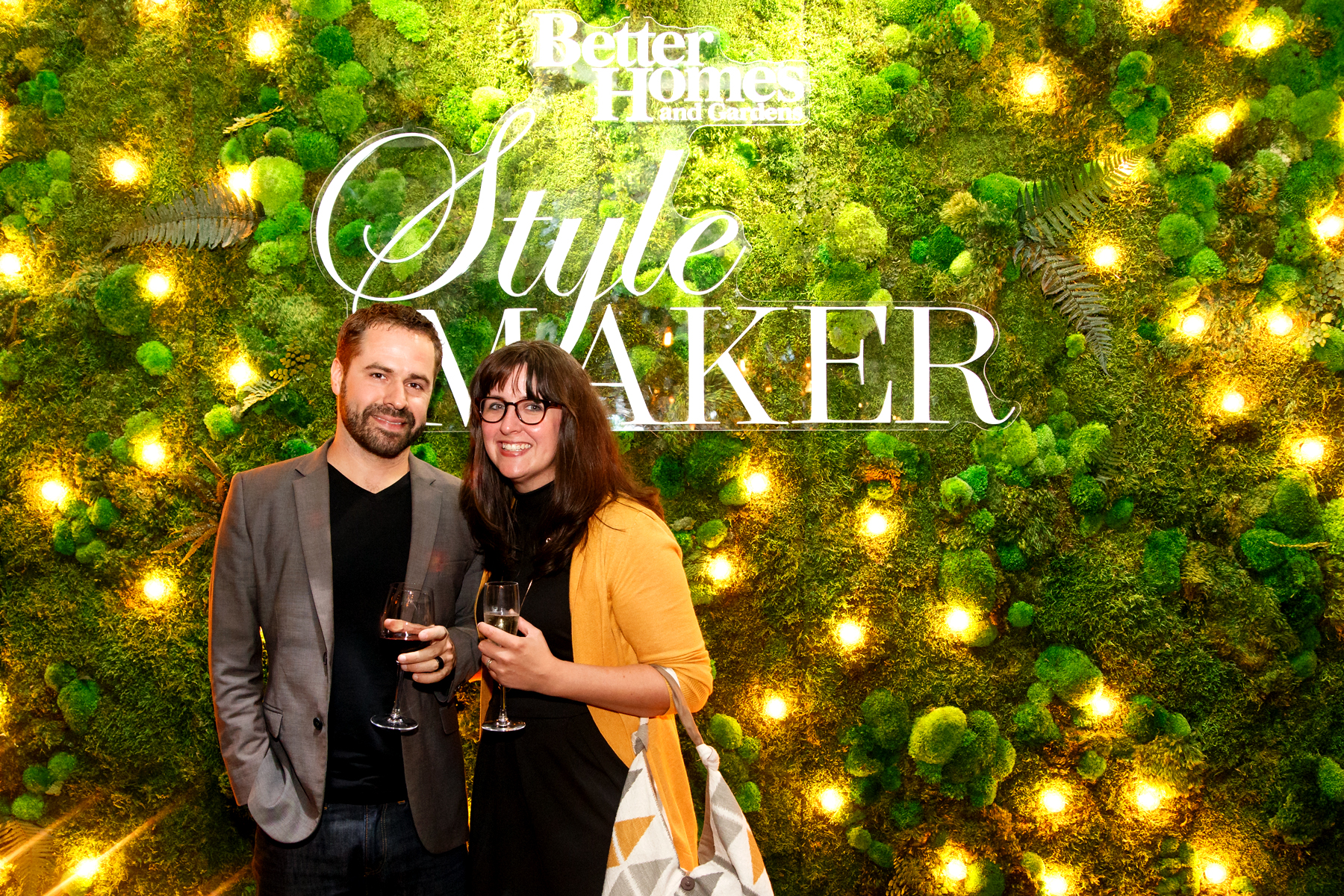 Snuck my husband Lee into the event for a few minutes (I got permission!) photo credit: David Keith.