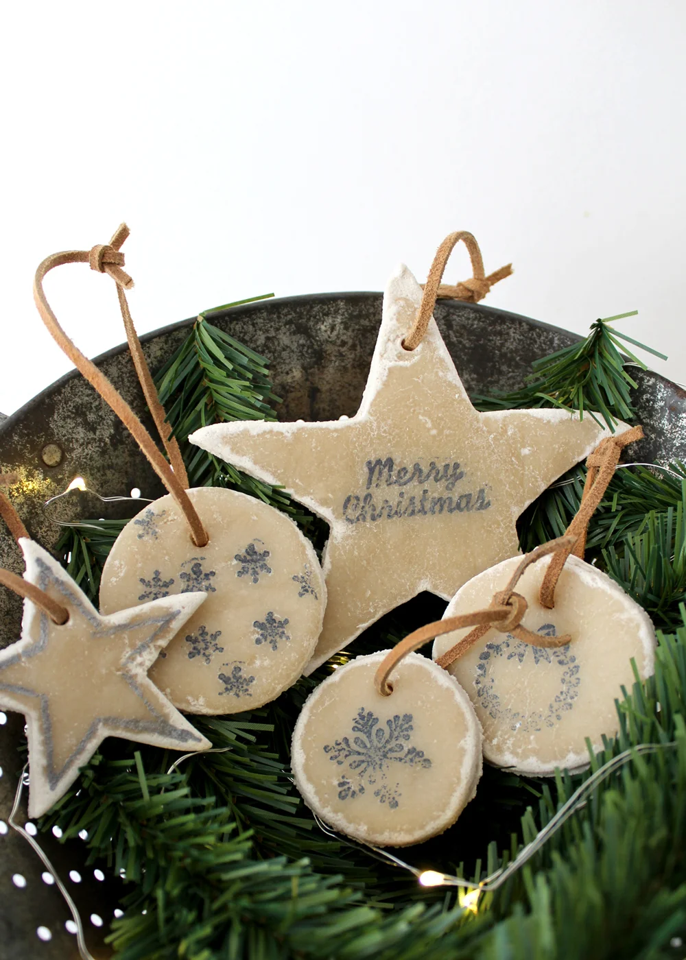 pix No Bake Air Dry Salt Dough Recipe no bake salt dough ornaments tag