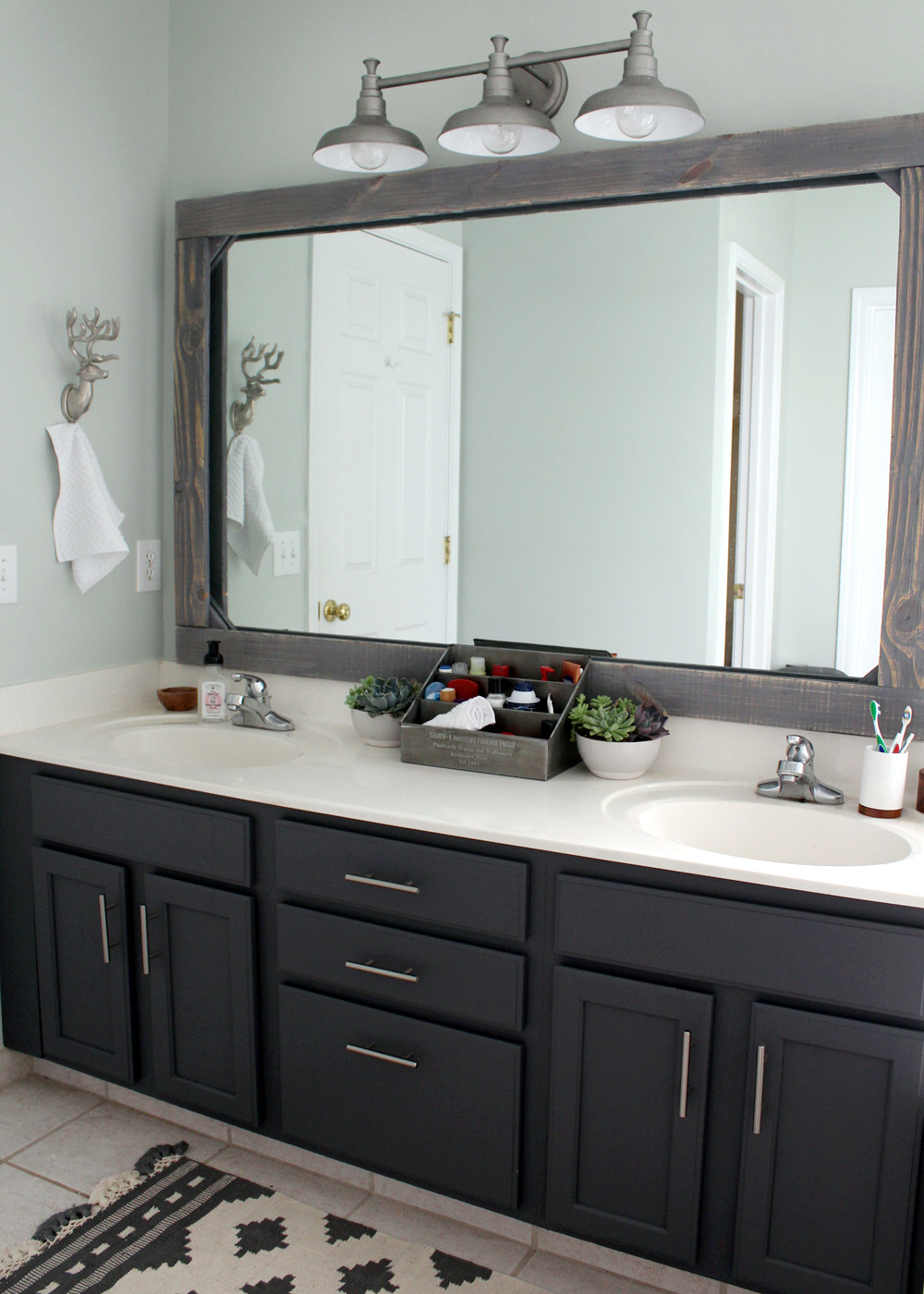 Master Bathroom Update on a 300 Budget — Tag & Tibby Design