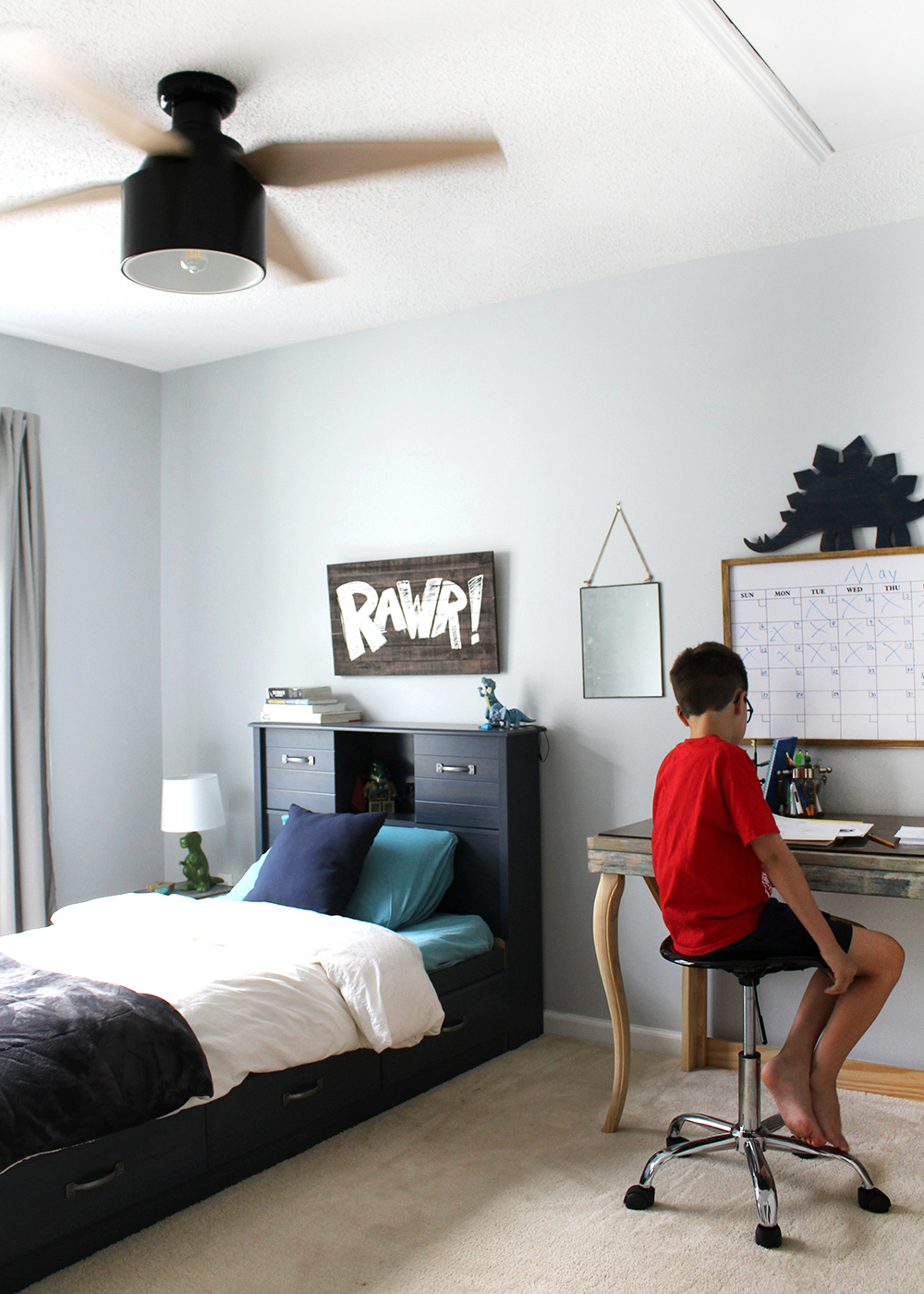 A Tween Boy Bedroom Makeover — Tag & Tibby Design