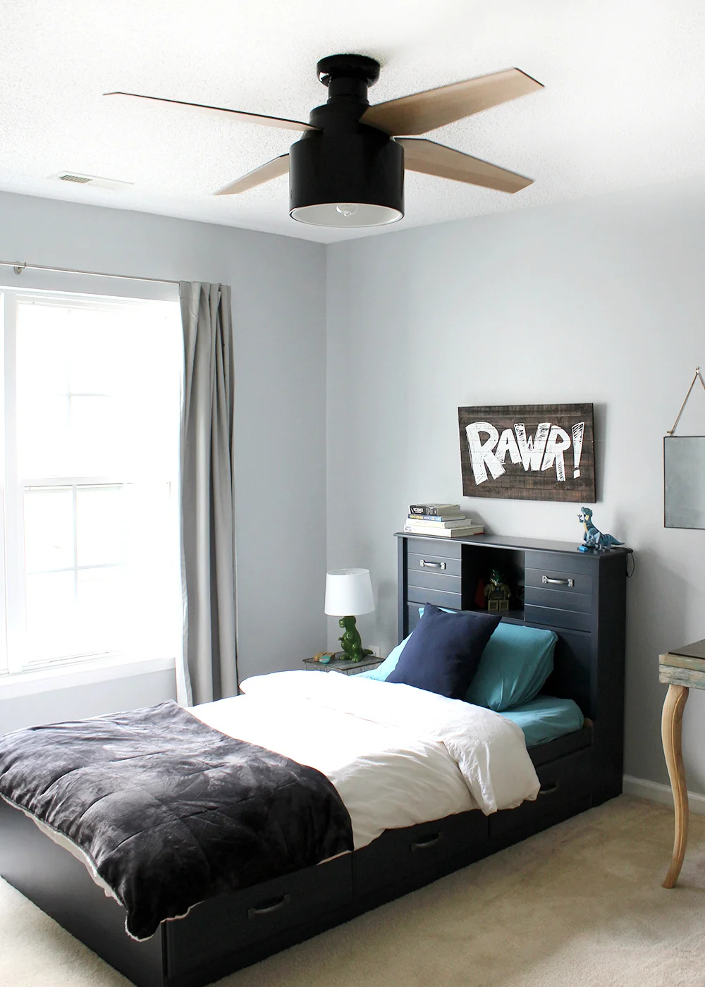 8 Modern & Rustic Ceiling Fans for Under $250 — Tag & Tibby Design