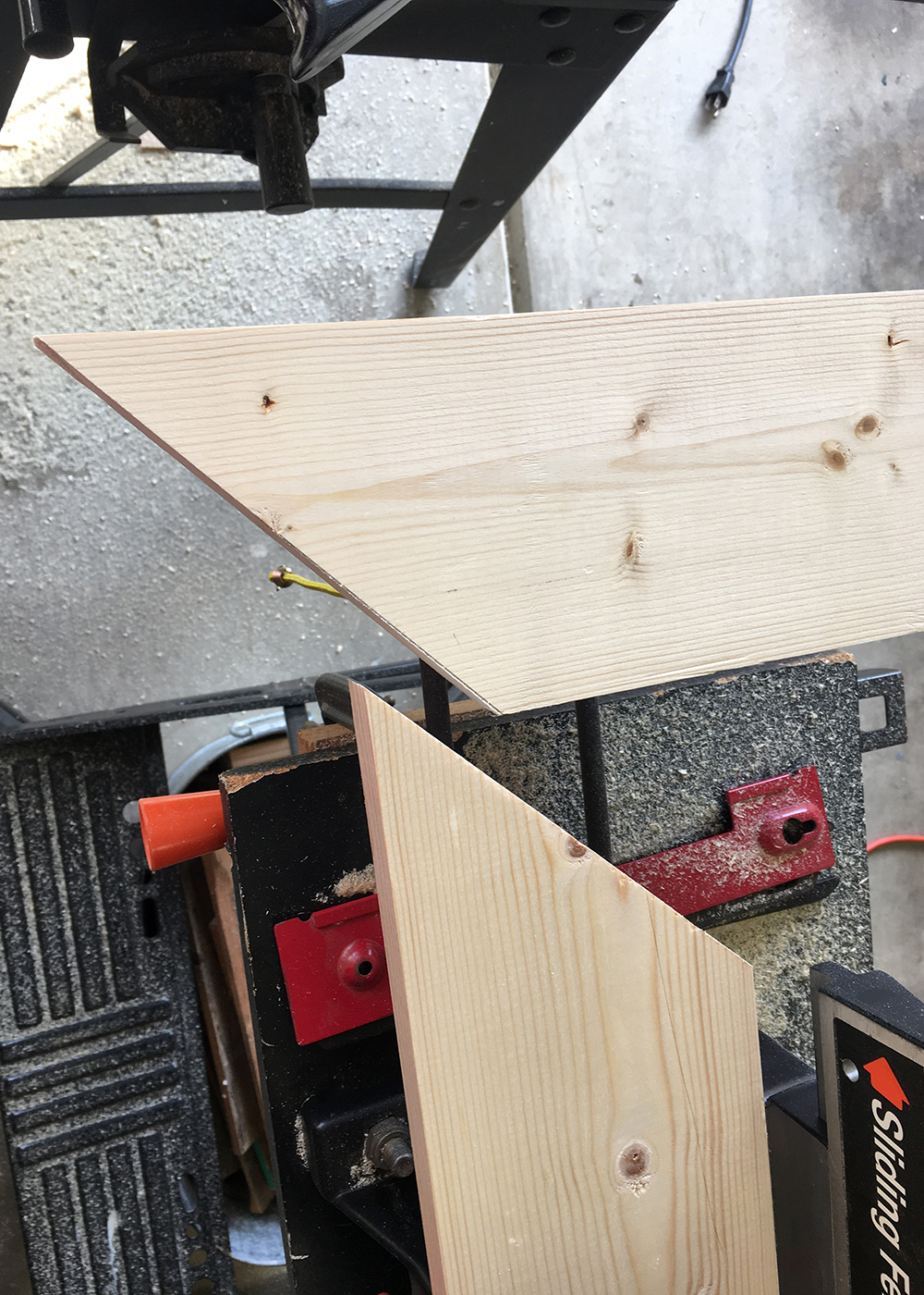 angles cut with miter saw